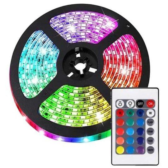 Cinta LED Adhesiva de Colores 5 mts