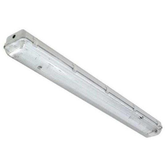 Estanco LED 2×18W Tubo Policarbonato
