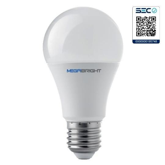 Ampolleta LED A60 Clásica 9,5W/3000K E-27